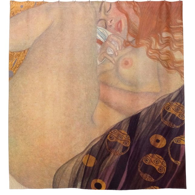 Danae Gustav Klimt Duschvorhang (Vorderseite)
