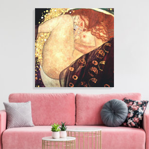 Danae Gustav Klimt Leinwanddruck