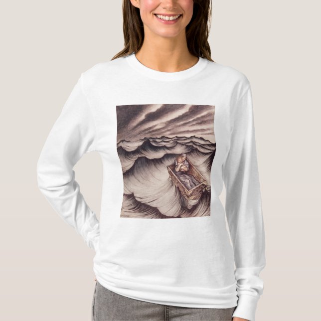 Danae und ihr Sohn Perseus T-Shirt (Vorderseite)