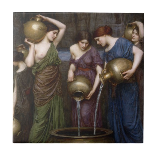Danaiden John William Waterhouse Fliese (Vorderseite)