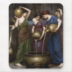 Danaides Waterhouse-Kunst Mousepad