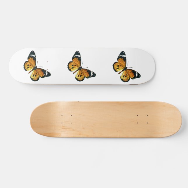 Danaus chrysippus - Das Schlichte Tiger, die afrik Skateboard (Horizontal)