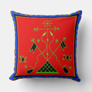 Danbhaiah la flambeau Throw Pillow Kissen