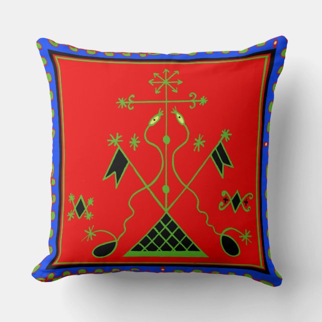 Danbhaiah la flambeau Throw Pillow Kissen (Vorderseite)