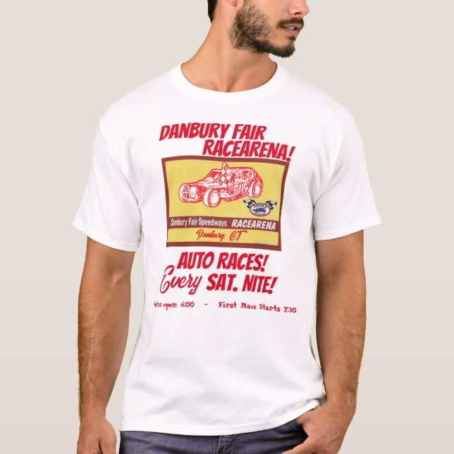 Danbury Messe Racearena 1-seitige T - Shirt! T-Shirt (Vorderseite)