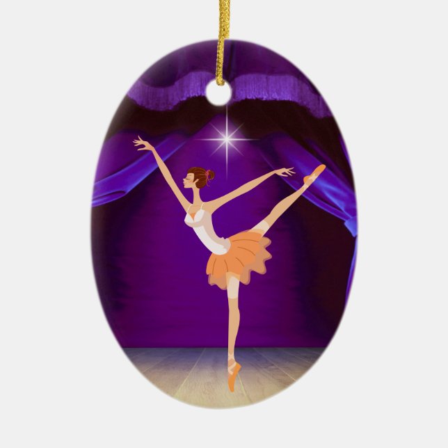Dance Ballerina - SRF Keramikornament (Vorne)
