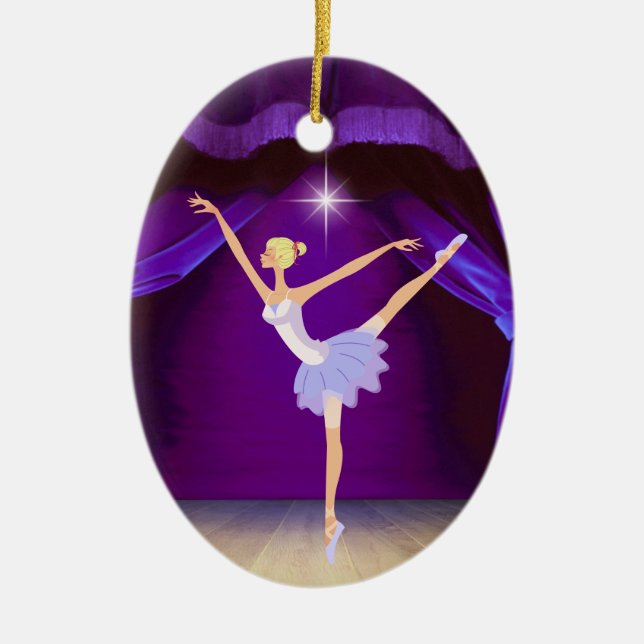 Dance Ballerina - SRF Keramikornament (Vorne)