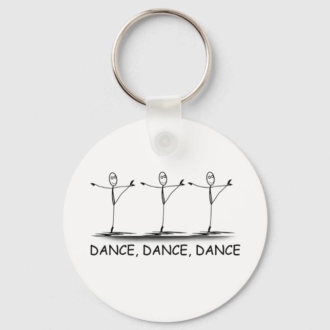 Dance Ballet Ballerina Schlüsselanhänger (Vorderseite)