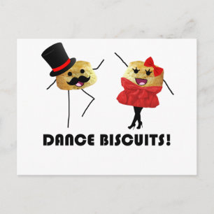 Dance Biscuits!!! Postkarte