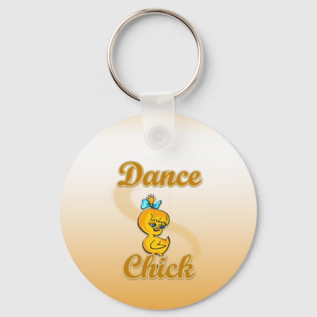 Dance Chick Schlüsselanhänger (Vorderseite)