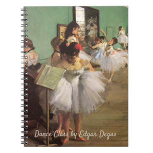 Dance Class by Degas, Vintager Impressionismus Bal Notizblock