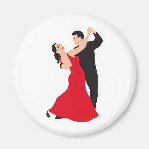 Dance couple magnet