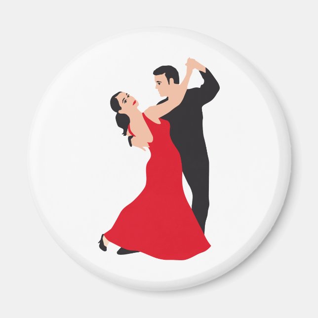 Dance couple magnet (Vorne)