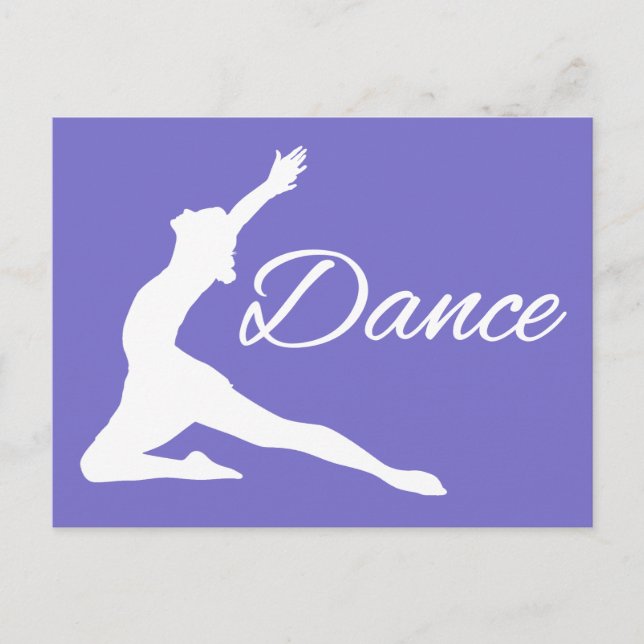DANCE Custom Postcard Postkarte (Vorderseite)