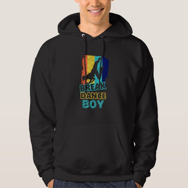 Dance Dancing Breakdance Boy Hoodie (Vorderseite)