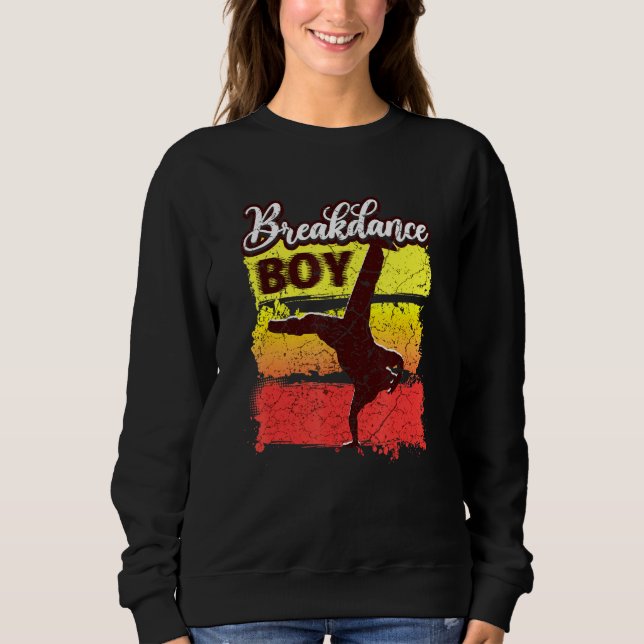 Dance Dancing Breakdance Junge 4 Sweatshirt (Vorderseite)