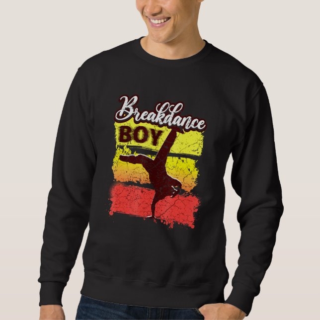 Dance Dancing Breakdance Junge 4 Sweatshirt (Vorderseite)