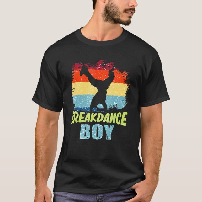 Dance Dancing Breakdance Junge 5 T-Shirt (Vorderseite)