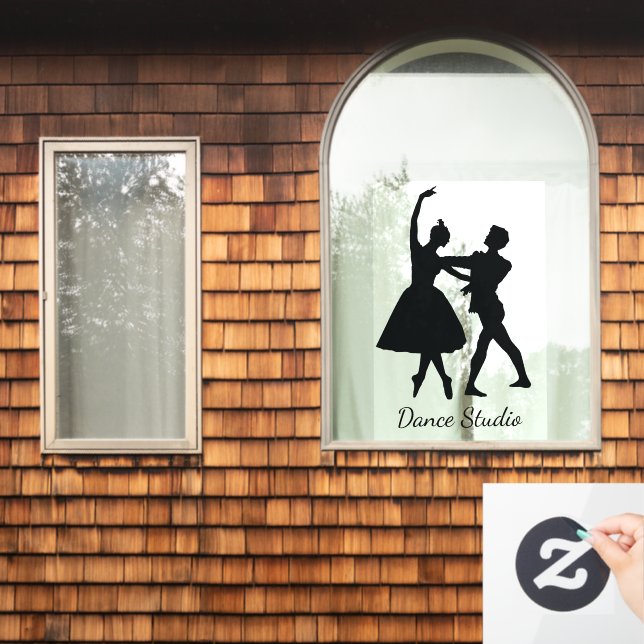 Dance Dancing Design Window Cloning Fensteraufkleber (Fenster Zuhause)