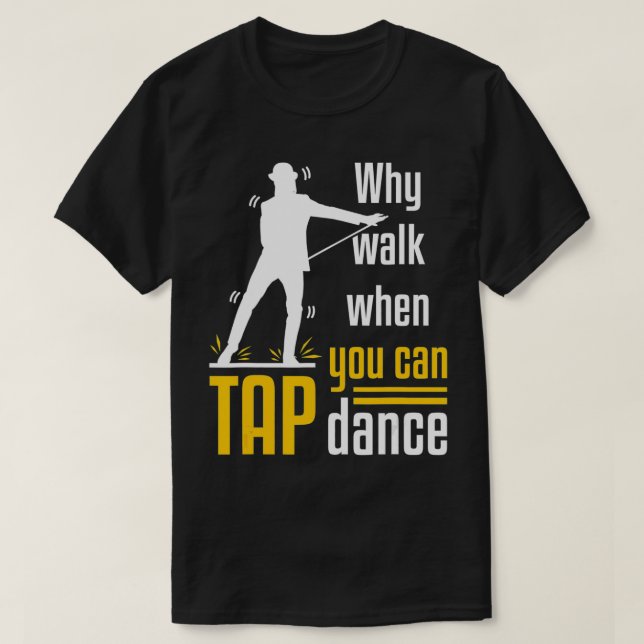 Dance Dancing Shufflin Shuffle Dancer Cool T-Shirt (Design vorne)