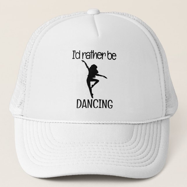 Dance Design Hat Truckerkappe (Vorderseite)