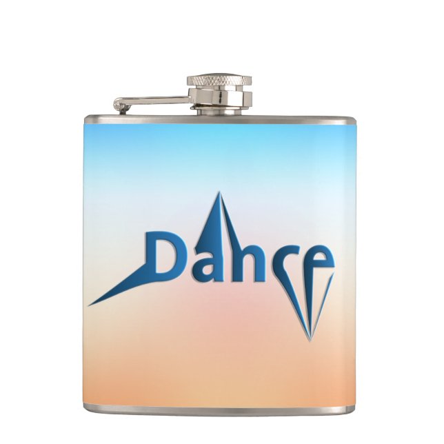 Dance FLASK Flachmann (Vorderseite)