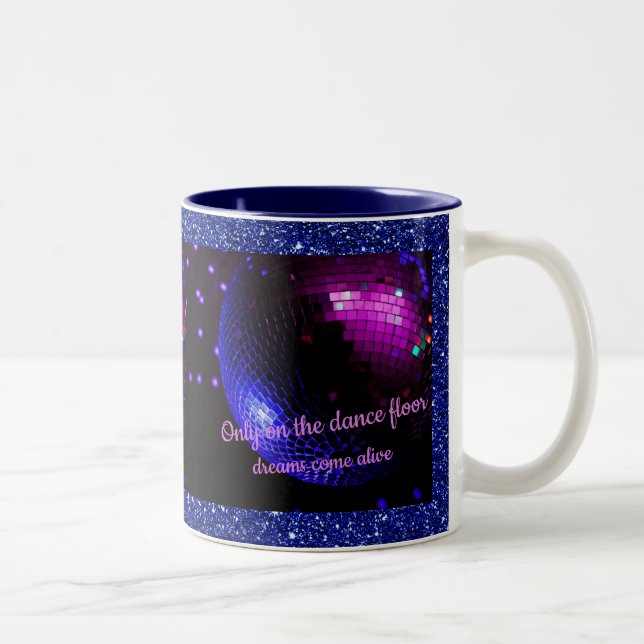 Dance Floor Disco Ball Mug (Droit)