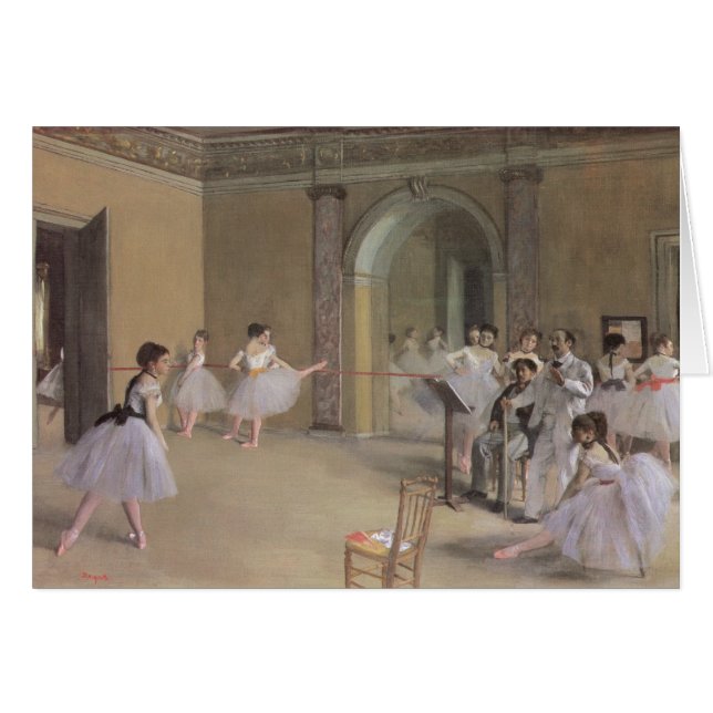 Dance Foyer à l'Opéra par Edgar Degas (Devant horizontal)