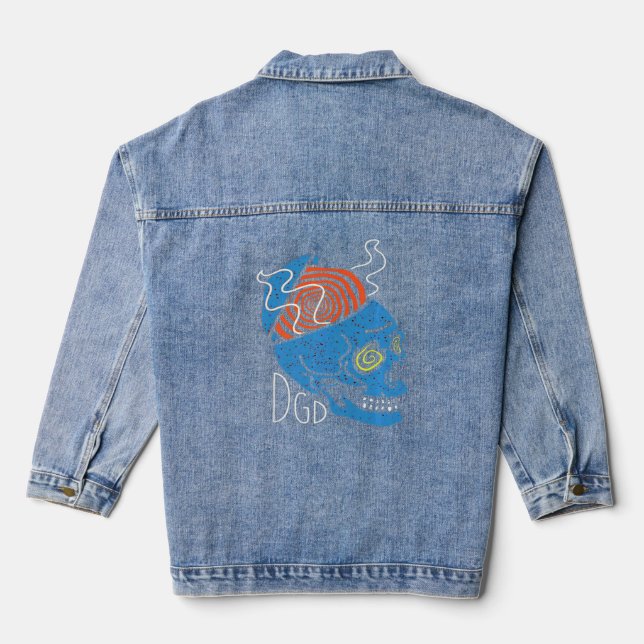 Dance Gavin Dance mership Mothership Dance Gavin D Jeansjacke (Rückseite)