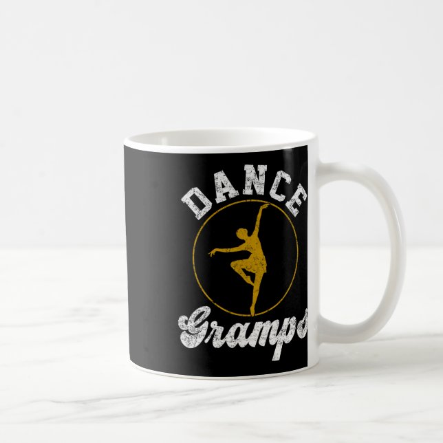 Dance Gramps Dance Lover Vathers Day Kaffeetasse (Rechts)