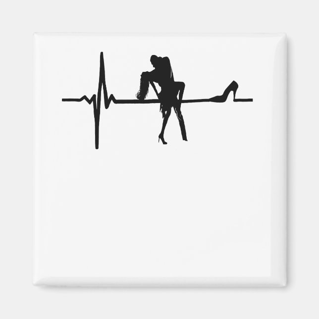 Dance Heart Beat mit Stiletto She Magnet (Vorne)