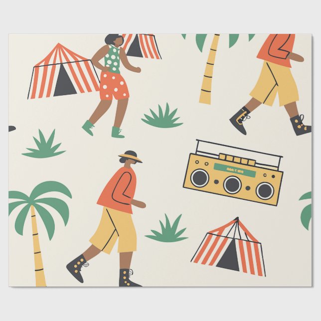 Dance in summer geschenkpapier (Flach)