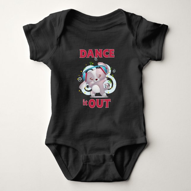 Dance it Out Baby Strampler (Vorderseite)