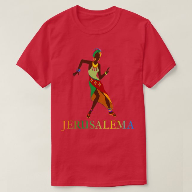 Dance Jerusalema T-Shirt (Design vorne)