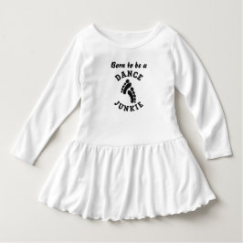 Dance Junkie Kleinkind Ruffle Dress Baby T-shirt
