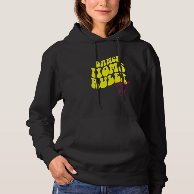 Dance Mama Cool Retro Mode Hoodie (Vorderseite)