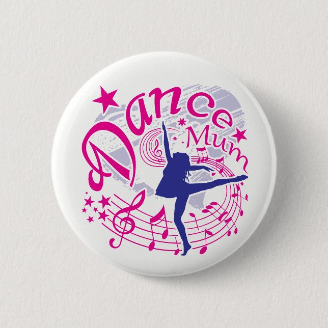 Dance Mum Button (Vorderseite)