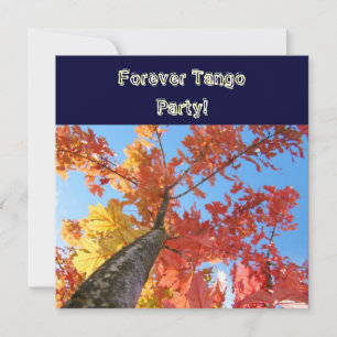 Dance Music Party Einladungen Forever Tango Party