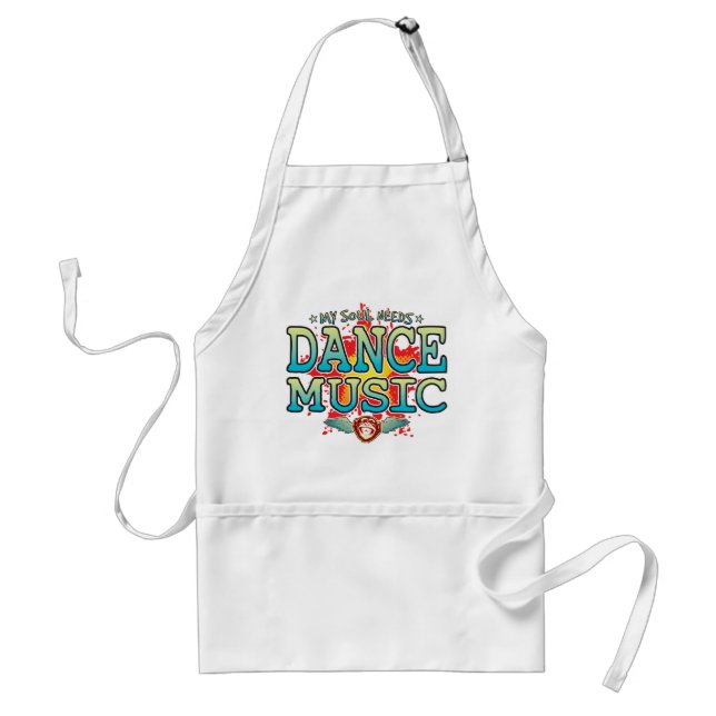 Dance Music Soul Schürze (Vorne)