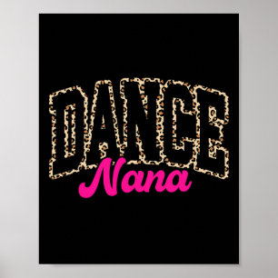 Dance Nana Leopard Tanznana Lido Girls - Frauen Poster