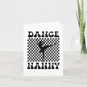 Dance Nanny Dance Lover Mütter Day Karte