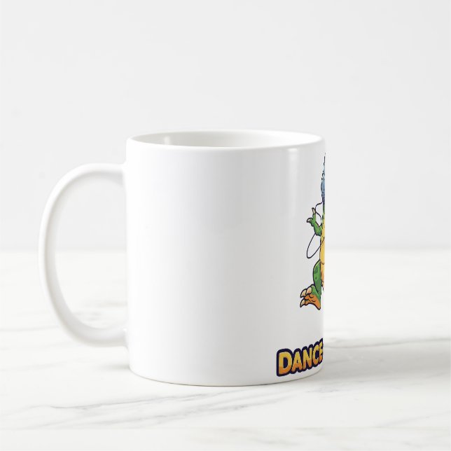 Dance-o-Saurus Kaffeetasse (Links)