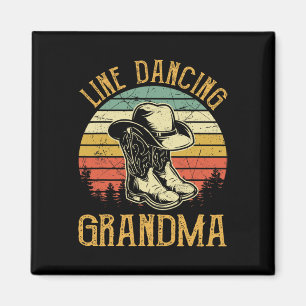 Dance Oma Dancing Country Mu Magnet