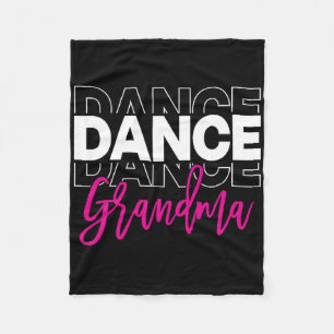 Dance Oma Dancing Life Girls Tanz Niedliche Fleecedecke