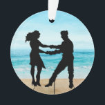Dance Ornament - Beach Shag Dancing<br><div class="desc">Ich hoffe, Sie werden dies als ein Schmuck für Ihren Baum genießen, ein ganzjähriges Schmuckstück in Ihrer Zuhause hängen, ein Geschenk für Ihre Shag Tanz Freunde ... Sie nennen es! Ich habe die Gebühren für erweiterte Lizenzen bezahlt, um Dock und Ozean dazu zu bringen, ihm das Gefühl zu geben, dass...</div>