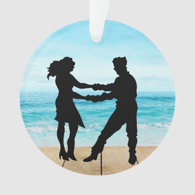 Dance Ornament - Beach Shag Dancing (Vorderseite)
