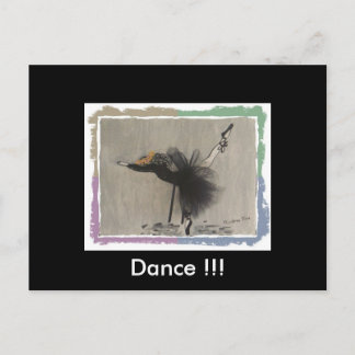 Dance Postcard Postkarte