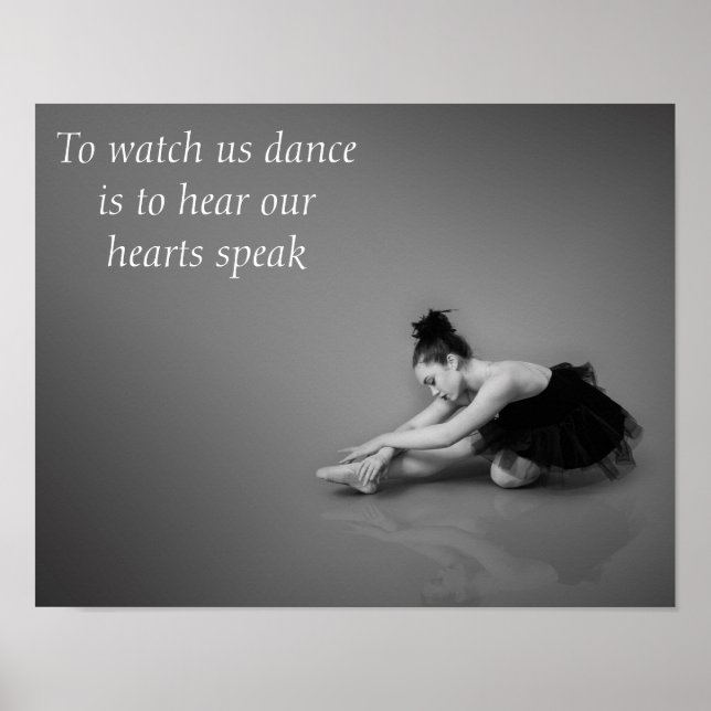 Dance Proverb Poster (Vorne)