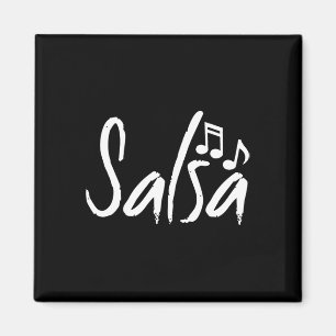 Dance Shirt Salsa Funny Dancing Geschenke Magnet