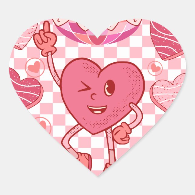 Dance Sweet Valentines Sticker (Vorderseite)